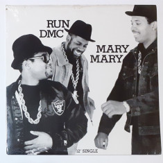 Run DMC - Mary Mary - Disc vinil, vinyl Single 12'' (Rar) VEZI DESCRIEREA