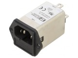 Conector Alimentare AC Soclu Tată 1A 250VAC IEC 60320