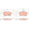 Placute frana spate TRW Citroen C5 2008-; Ford C-Max/Grand C-max 2007-2019, Focus II 2004-2011; Focus 3 2011-; Kuga, Tourneo/Transit Connect, Jaguar,