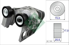 INA 534 0467 10 Intinzator curea, curea distributie foto