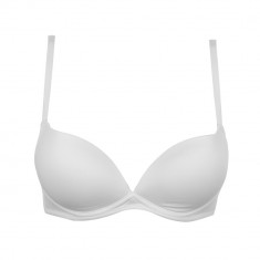 Sutien push up Infiore Basic fara intaritura alb foto