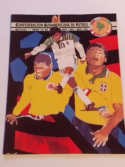 Revista de Fotbal a Confederatiei Sudamericane de Fotbal (09,10,11.1993)