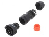 Conector circular tată 5 pini cu șurub X-Lok