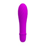 Vibrator Solomon, Mov, 12 cm, Pretty Love