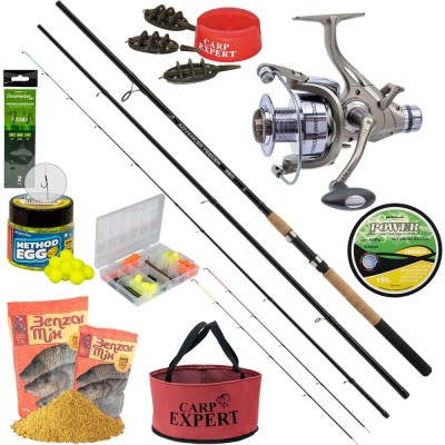 SET CARP EXPERT ADVANCER METHOD 3.90M foto