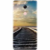 Husa silicon pentru Xiaomi Redmi Note 4, Railroad Horizon