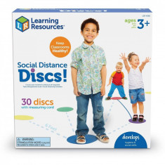 Jucarie Learning Resources Discuri colorate Distantare sociala foto
