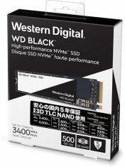 WD SSD 500GB BLACK M.2 2280 WDS500G2X0C foto