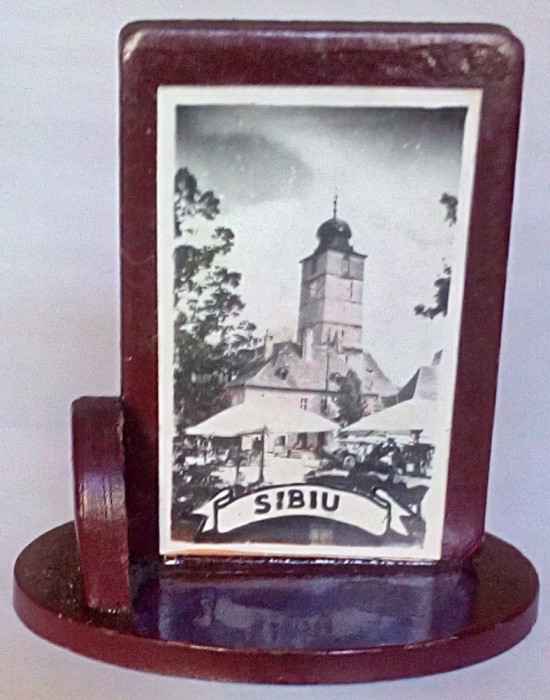 Microvedere-bibelou Sibiu, reg. Brasov, R. P. R., circa 1964
