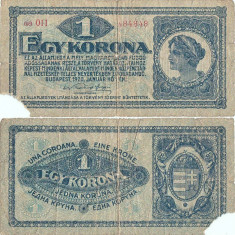 1920 ( 1 I ) , 1 korona ( P-57 ) - Ungaria