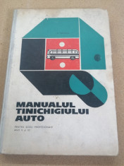 Manualul tinichigiului auto anul 2 si 3 1968 foto
