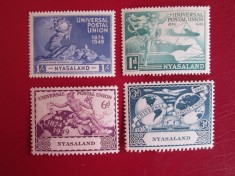 ANGLIA /MAREA BRITANIE NYASALAND SERIE NESTAMPILAT=231 foto