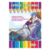 Citesc si colorez: Craiasa Zapezilor
