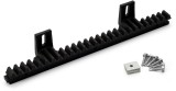 Cremaliera dintata poarta, 3 bucati x 340 mm lungime, poliamida si otel, inaltime 27 mm