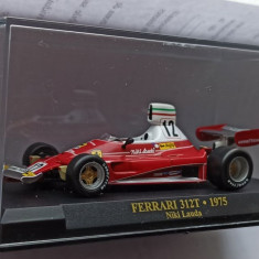 Macheta Ferrari 312 T Nicky Lauda campion Formula 1 1975 - IXO/Altaya 1/43 F1