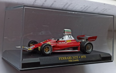 Macheta Ferrari 312 T Nicky Lauda campion Formula 1 1975 - IXO/Altaya 1/43 F1 foto