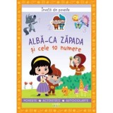 Invata din poveste. Alba-ca-Zapada si cele 10 numere, Litera