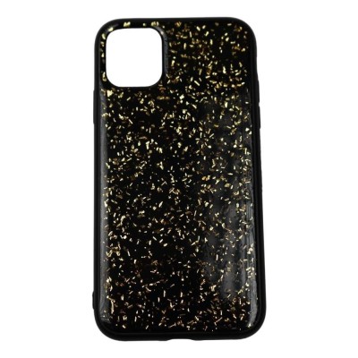Husa de protectie pentru apple iphone 11 pro luxury glitter negru foto