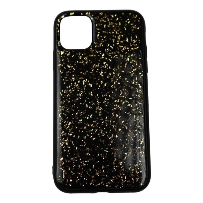 Husa de protectie pentru apple iphone 11 pro luxury glitter negru