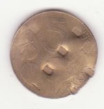 Finlanda 5 Markkaa 1993, monedă demonetizată., Europa