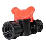 Mini Robinet Cu Filet Interior/exterior Pentru Banda De Picurare, Dimensiune 3/4&quot; ,presiune 3 Bari