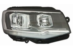 Far VW Transporter/Multivan (T6), 04.2015-, partea Dreapta, cu lumina de zi; tip bec H7+H7+PWY24W+W21W+W5W; electric; cu motor, DEPO foto