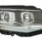 Far VW Transporter/Multivan (T6), 04.2015-, partea Dreapta, cu lumina de zi; tip bec H7+H7+PWY24W+W21W+W5W; electric; cu motor, DEPO
