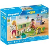 Playmobil my Life - Starter Pack, Familie de iepurasi