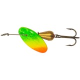 Linguriță rotativă Mepps XD Tri Fluo Galben/Tiger 2.5g