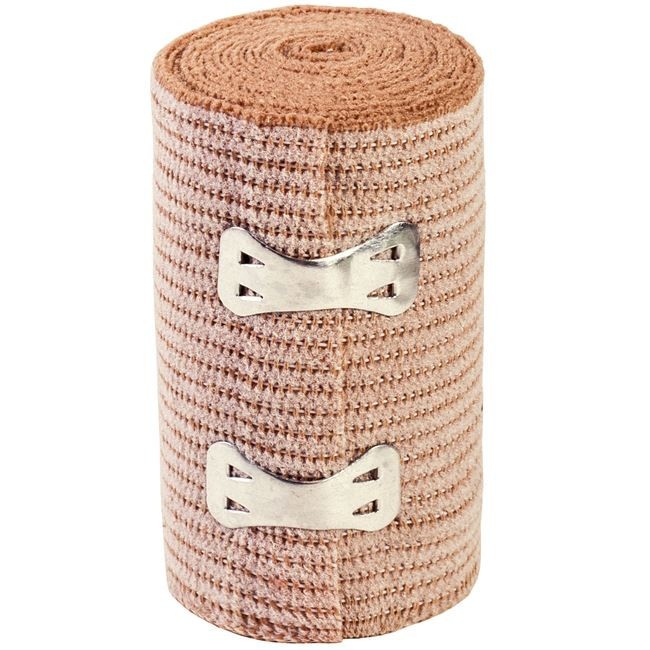 Bandaj Elastic cu Clema 7.5cm x 4m