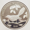 1450 Fiji 10 Dollars 1995 Endangered Wildlife tiraj 10.000 km 74 argint, Australia si Oceania