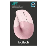 Mouse Logitech Lift Ergo Rose Dark Rose PC