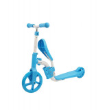 Trotineta si Bicicleta 2 in 1 pentru copii cu 2 roti-Culoare Albastru, Oem
