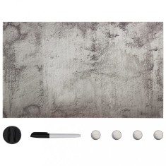 vidaXL Tablă magnetică de perete, 100x60 cm, sticlă 327473