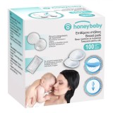 Tampoane S&acirc;n Honey Baby, Albe, Set 100 Bucăți, Ambalate Individual