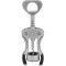 Tirbuson pentru vin, cu aripi, cromat, 19 cm