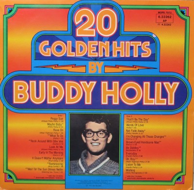 Vinil Buddy Holly &amp;ndash; 20 Golden Hits By Buddy Holly (-VG) foto