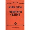 Ovidiu Cotrus - Meditatii critice - 136012