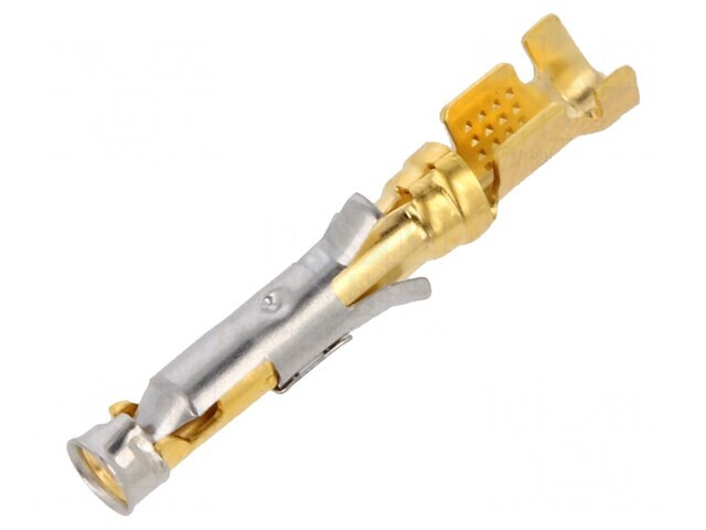 Pin Mamă Aurit Alamă 16AWG