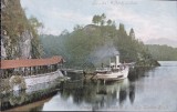 Carte postala, Trossachs Pier and S.S. Sir Walter Scott, perioada interbelica