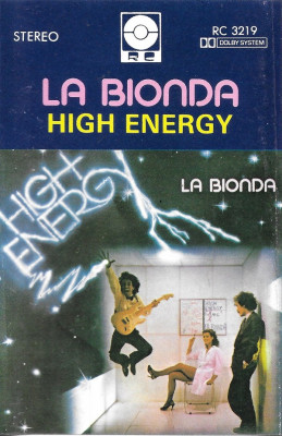 Casetă audio La Bionda &amp;lrm;&amp;ndash; High Energy, originală foto