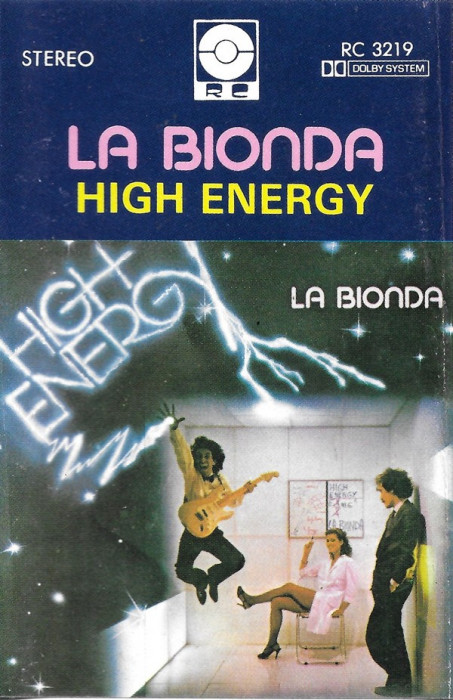 Casetă audio La Bionda &lrm;&ndash; High Energy, originală