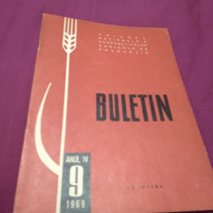 BULETIN NR.9/1969 UNIUNEA NATIONALA A COOPERATIVELOR AGRICOLE DE PRODUCTIE