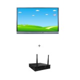 Display LED 65 cu touch 4K EVOBOARD TE-XP-65 cu PC incorporat OPS Core I3-6320 4 GB 128GB eligibil cu PNRAS-PNRR