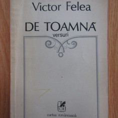 De toamna, Victor Felea, 1986 C8