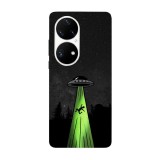Husa compatibila cu Huawei P50 model Ufo, Silicon, TPU, Viceversa, Transparent, Carcasa
