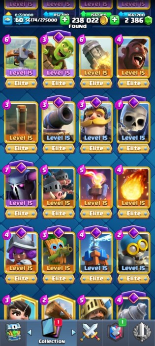 Vand cont clash royale