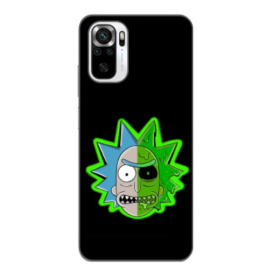 Husa compatibila cu Xiaomi Redmi Note 10S Silicon Gel Tpu Model Rick And Morty Alien foto