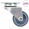 VidaXL Roți pivotante duble, 16 buc., 50 mm 277918