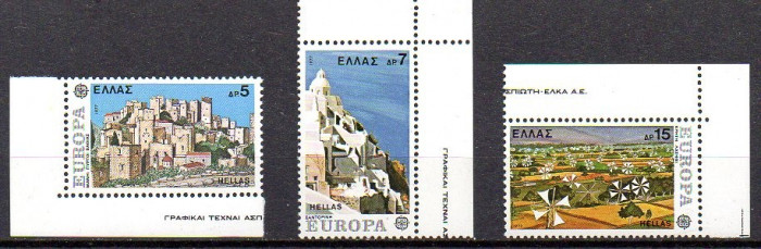 GRECIA 1977 EUROPA CEPT, serie neuzata, MNH
